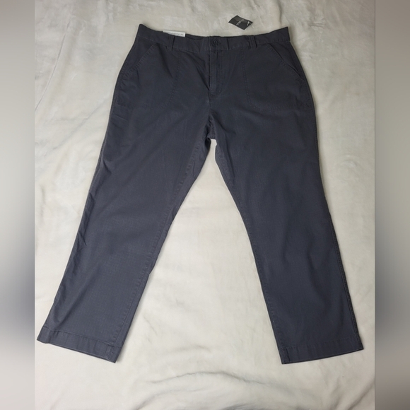 Eddie Bauer Ripstop Adventure Ankle Pants. 14P Carbon - Picture 5 of 14